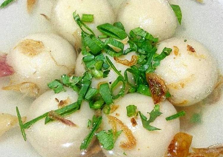Bumbu Menyiapkan Bakso Tempe Lezat