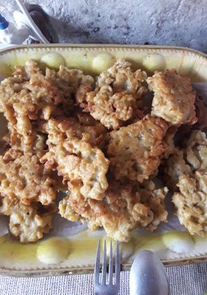 Una foto de Buñuelos de fideos