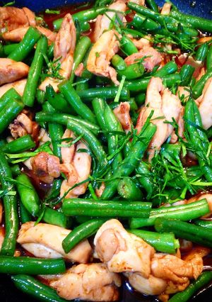 รูปของ ไก่ผัดพริกแกงถั่ว ง่ายๆสไตส์จุ๋ม