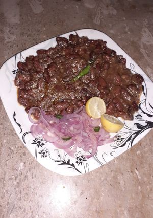 A picture of Red Lobia (Rajma).