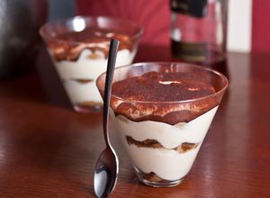 Tiramisu pohárkrém recept fotója