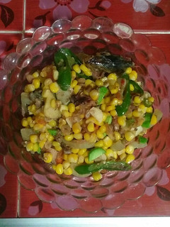 Foto resep Tumis peda jagung pete