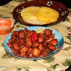 A picture of Restaurant Style Dry Chicken 65.