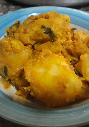 A picture of Porriage yam.