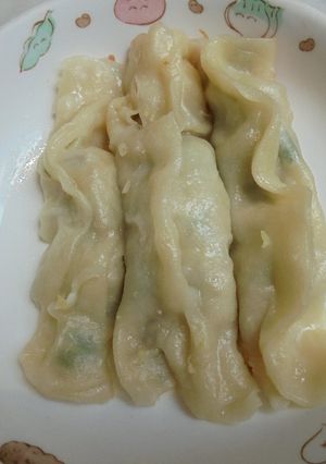 A picture of Potstickers.