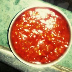 A picture of Schezwan Sauce.