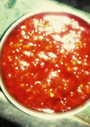 A picture of Schezwan Sauce.