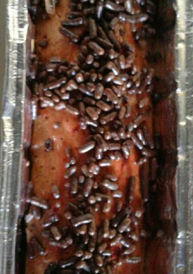 Una foto de Budín de chispas de chocolate