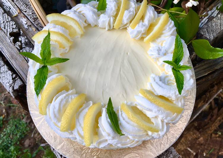Cheesecake al limone senza cottura 🍋 🍋 🍋