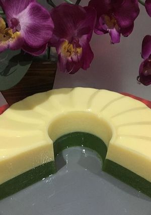 Foto resep Puding lumut jagung