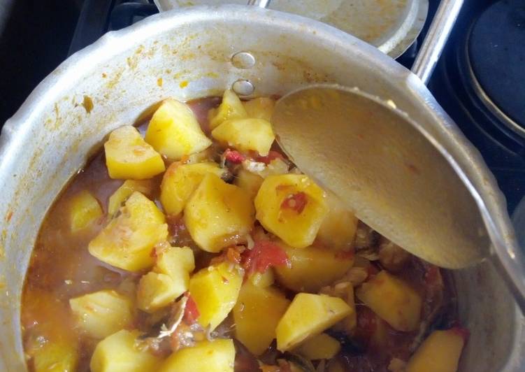 Simple Way to Prepare Favorite Faten irish with fish | Simple Recipe For Collage Students