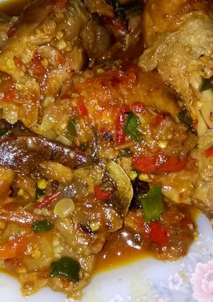Foto resep Ayam bumbu rujak ❤