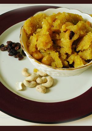 A picture of Mango Kesari.