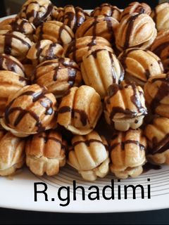عکسی از دستور شیرینی گردو روسی