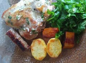 Una foto de Deshuesado de pollo a la plancheta