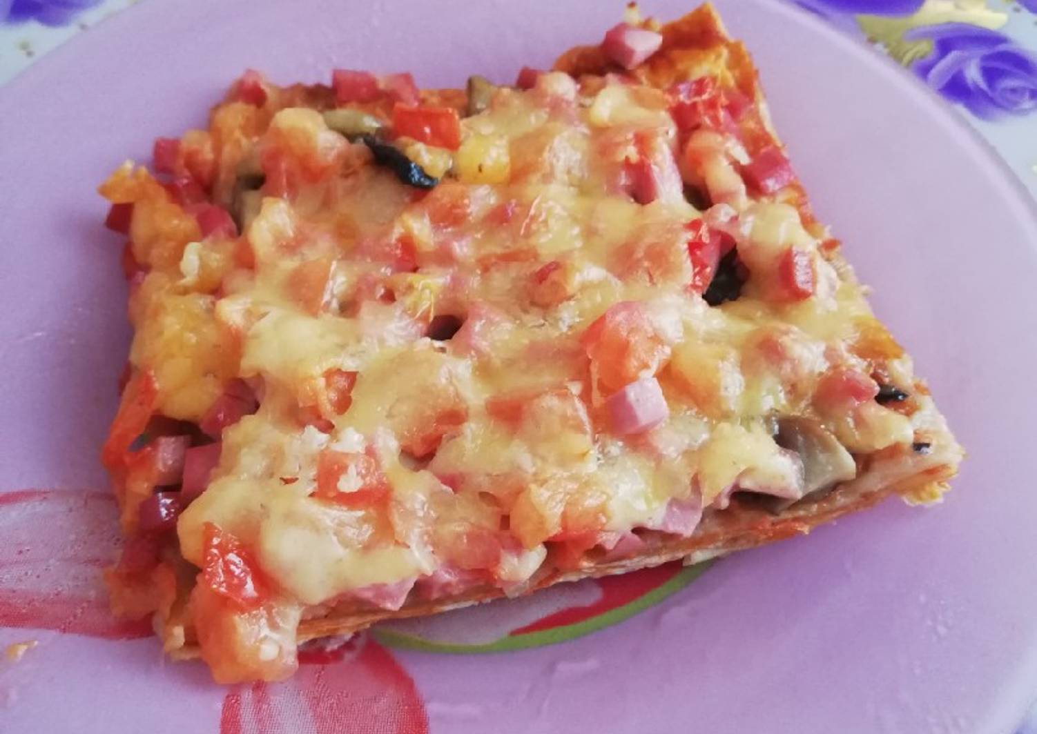 бутерброды ленивая пицца в духовке фото 106