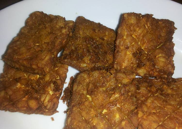 Tempe goreng enak