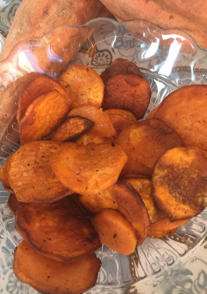 Una foto de Chips de boniato