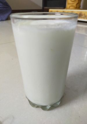 A picture of Masala lassi.