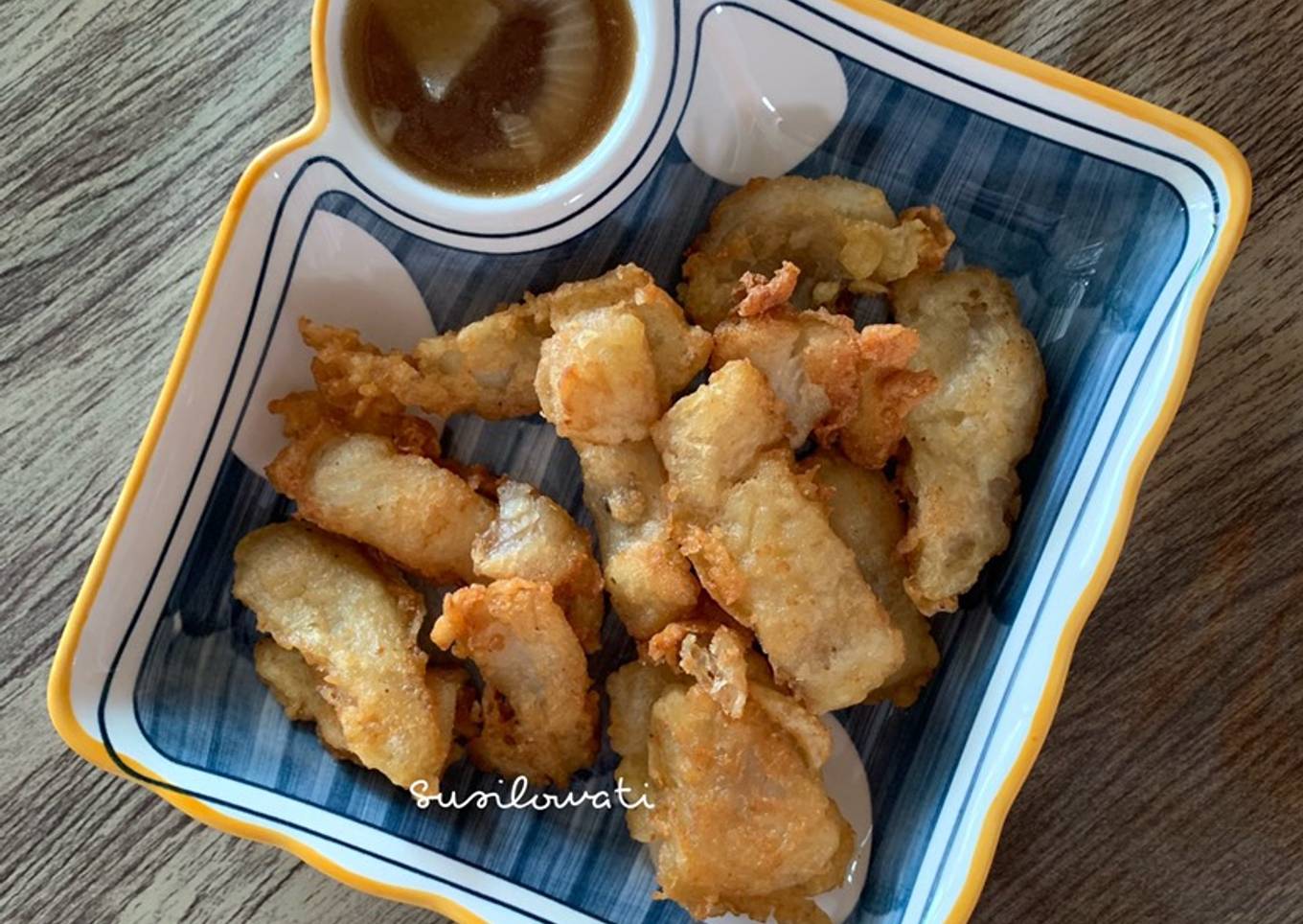 Kakap Goreng Saus Inggris
