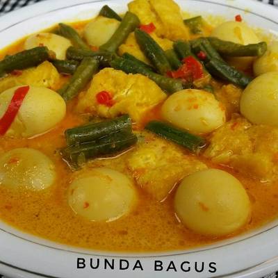 Resep Gulai Telur Puyuh Tahu Kacang Panjang Oleh Bunda Bagus Cookpad