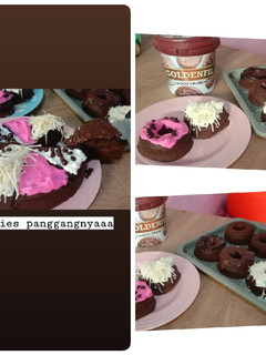 Foto resep Brownat (brownies donat)bisa kukus&panggang