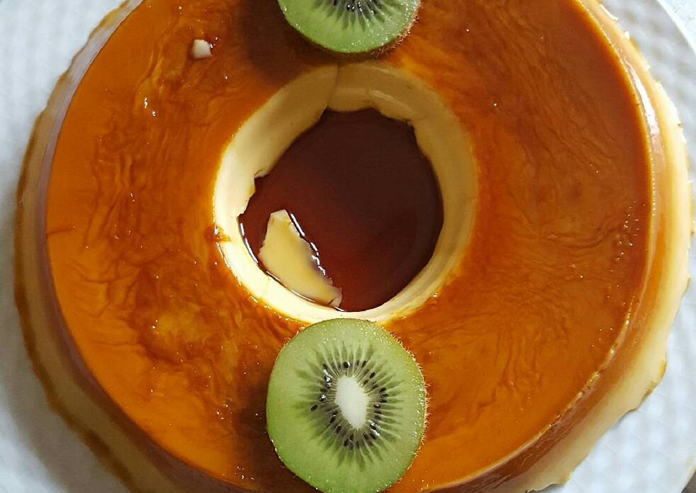Flan de cuajada con mascarpone thermomix