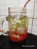 Es Melon Sirup Merah