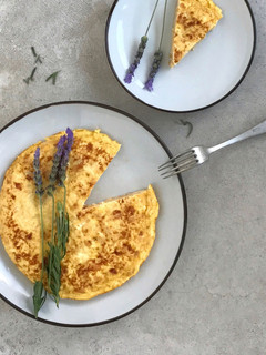 Una foto de Tortilla de patatas casera