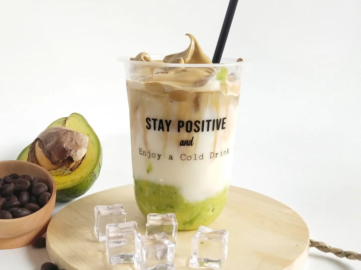 Cara Mudah Membuat Resep Avocado shake (Alpukat kocok) Dalgona Coffee yang Lezat Anti Ribet, Bisa Manjain Lidah