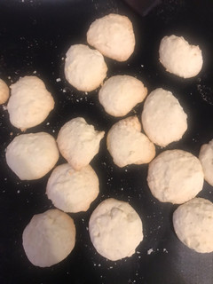 Una foto de Galletitas de manzana y naranja sin gluten