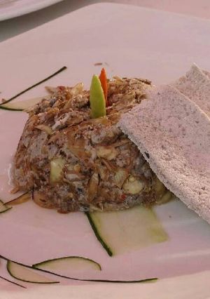 Foto resep Lawa jantung pisang