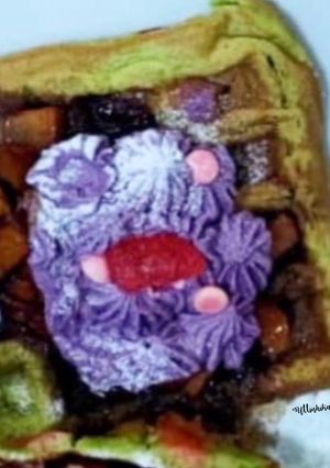 Foto resep 481. Waffle Topping Apple #Bakerpad_january23
