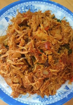 Foto resep Ayam suwir pedas