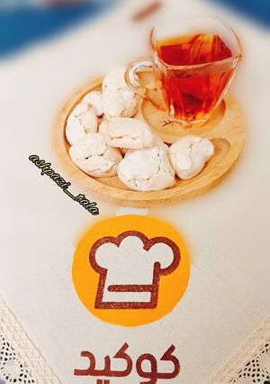 عکسی از دستور شیرینی پفکی گردویی