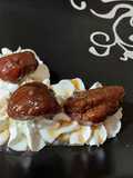 Castañas en Almíbar con Crema de Leche