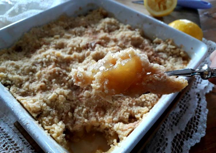 Crumble di mele