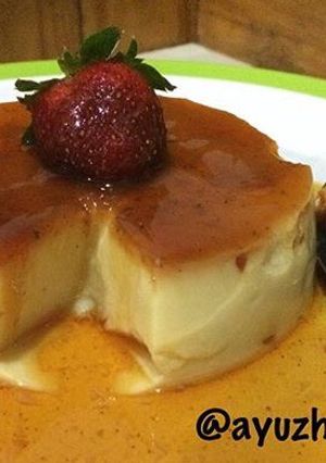 Foto resep Flan (Puding Caramel)