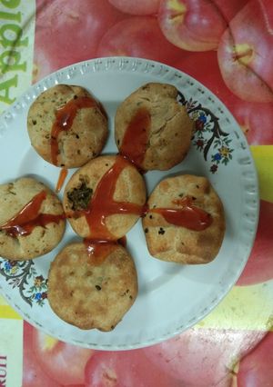 A picture of Air Fryer Green Peas Kachori.