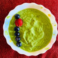 A picture of All green Smoothie.