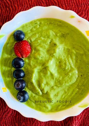 A picture of All green Smoothie.