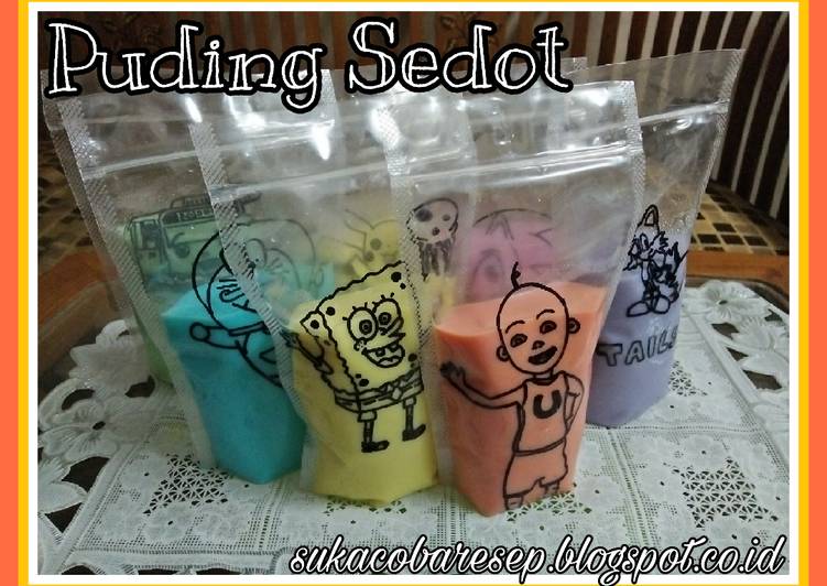 Puding Sedot Milky