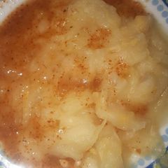 Boiled cassava in tamarind sauce A picture of Boiled cassava in tamarind sauce.
