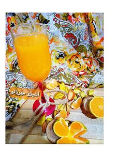 عکسی از دستور شربت نارنگی