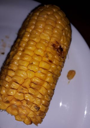 Una foto de Choclo asado