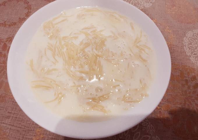 Рецепт: Молочная каша из макарон | Вкусная и полезная кашка из макарон ракушек