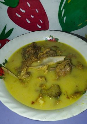 Foto resep Gule kambing (daging kurban)