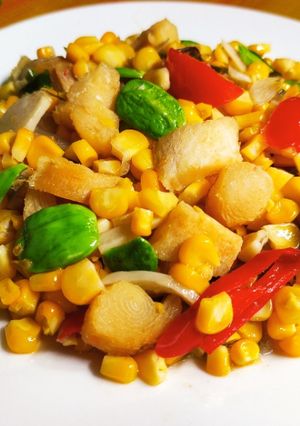 Foto resep Tumis ikan asin jambal roti pete