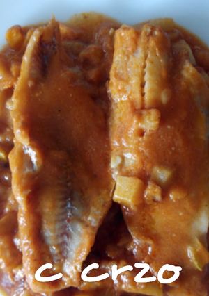 Foto principal de Abadejo con calabacín, tomate y cebolla