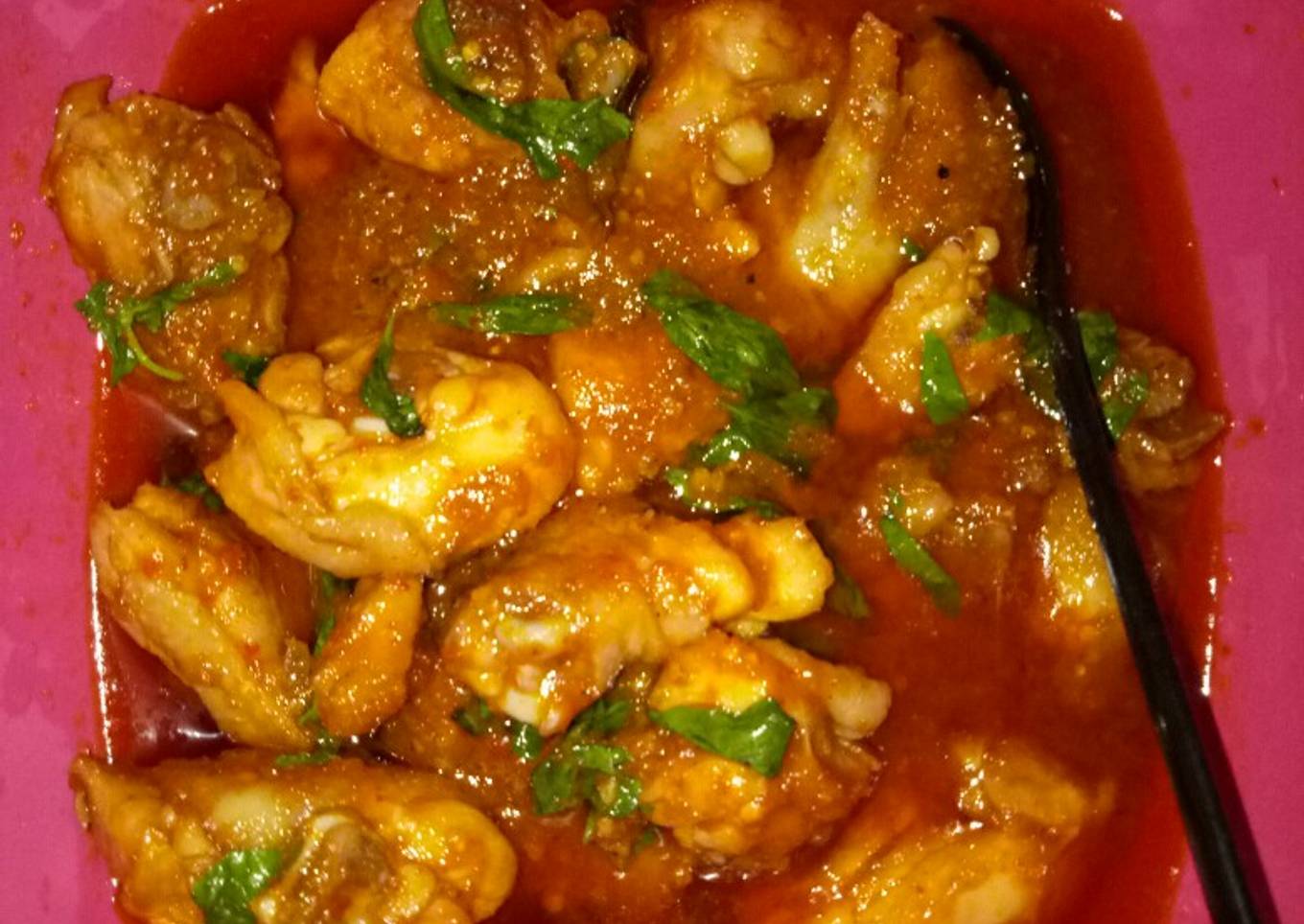 Resep Ayam rica rica, pedasnya TOP banget Anti Gagal